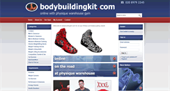 Desktop Screenshot of bodybuildingkit.com